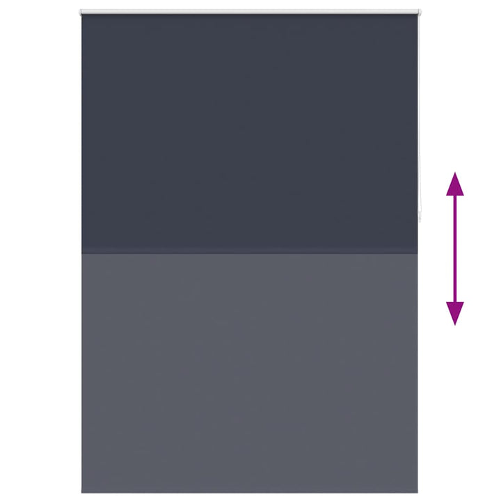 rullegardin mørklægning 144,4x230 cm stofbredde 140 cm marineblå