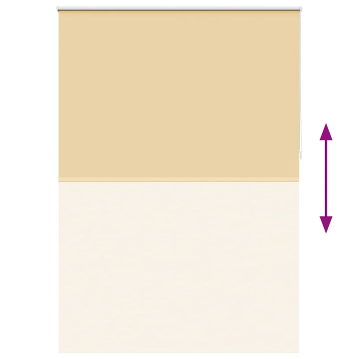 rullegardin mørklægning 164,4x230 cm stofbredde 160 cm beige