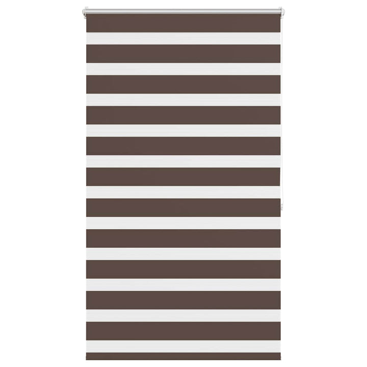 zebragardin 100,9x175 cm stofbredde 96,7 cm kaffegrøn