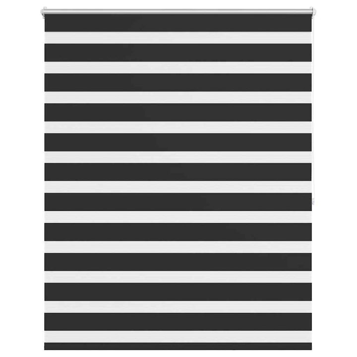 zebragardin 120,9x175 cm stofbredde 116,7 cm sort