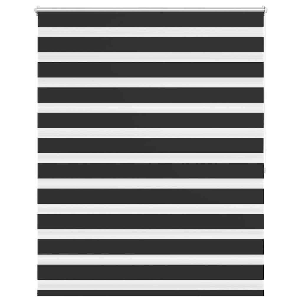 zebragardin 120,9x175 cm stofbredde 116,7 cm sort