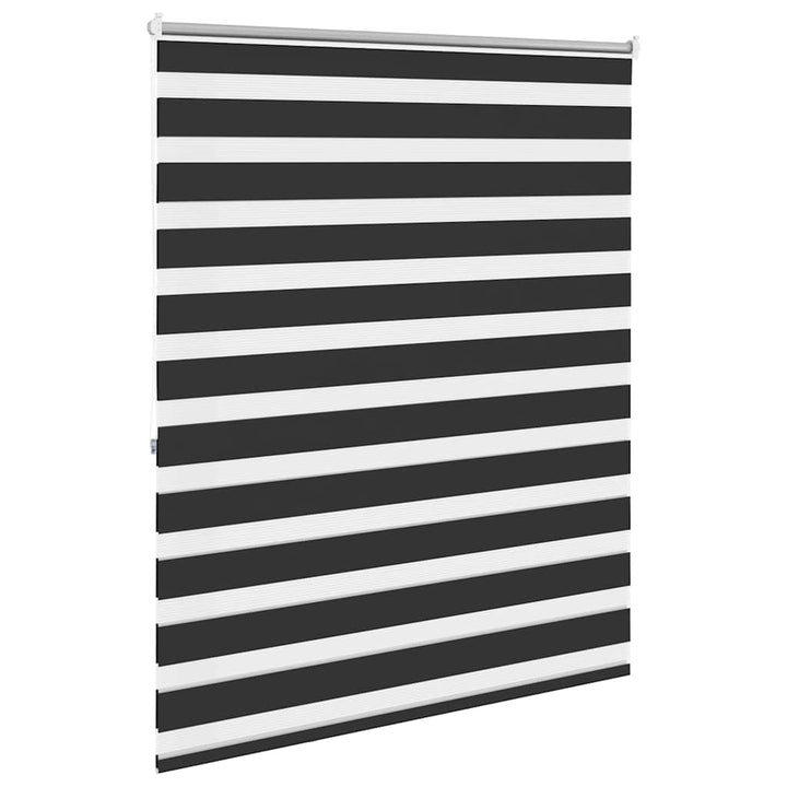 zebragardin 120,9x175 cm stofbredde 116,7 cm sort