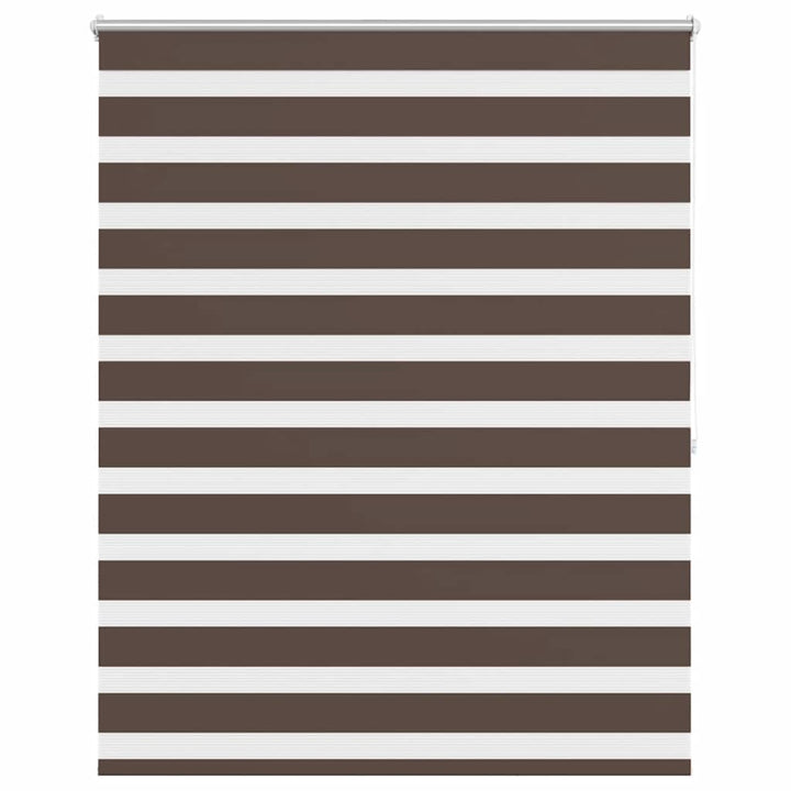 zebragardin 120,9x175 cm stofbredde 116,7 cm kaffe