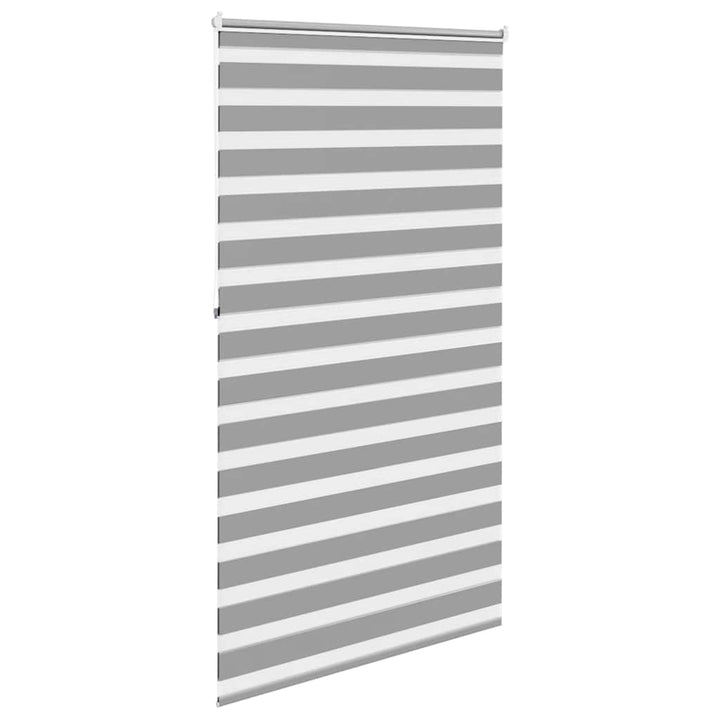 zebragardin 120,9x230 cm stofbredde 116,7 cm grå