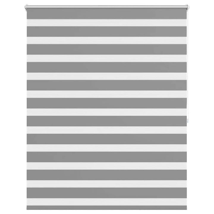 zebragardin 140,9x175 cm stofbredde 136,7 cm grå