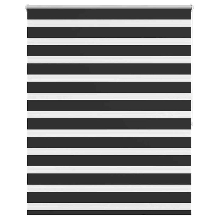 zebragardin 140,9x175 cm stofbredde 136,7 cm sort