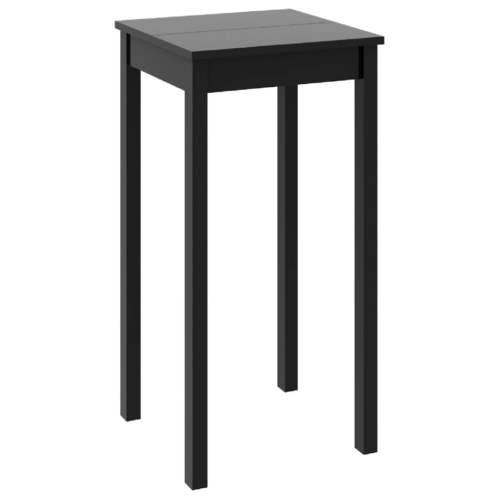 barbord 55x55x107 cm MDF sort