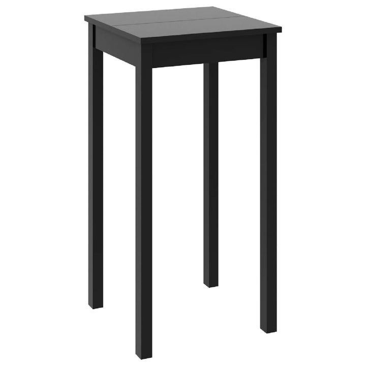 barbord 55x55x107 cm MDF sort