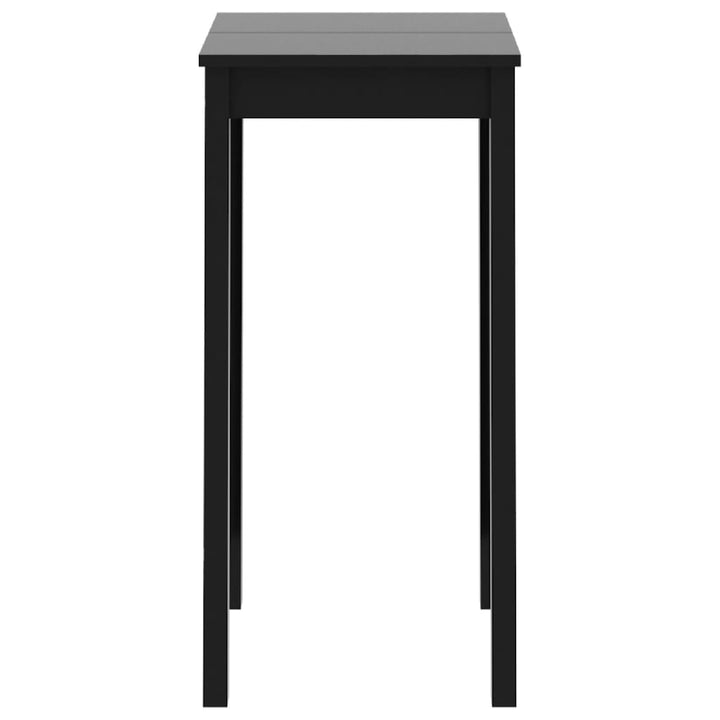 barbord 55x55x107 cm MDF sort