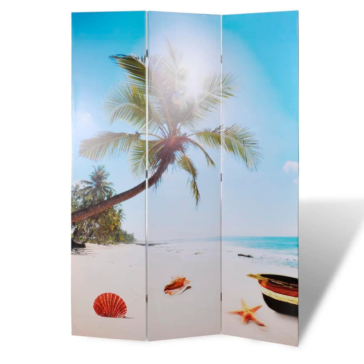 foldbar rumdeler 120x170 strandmotiv