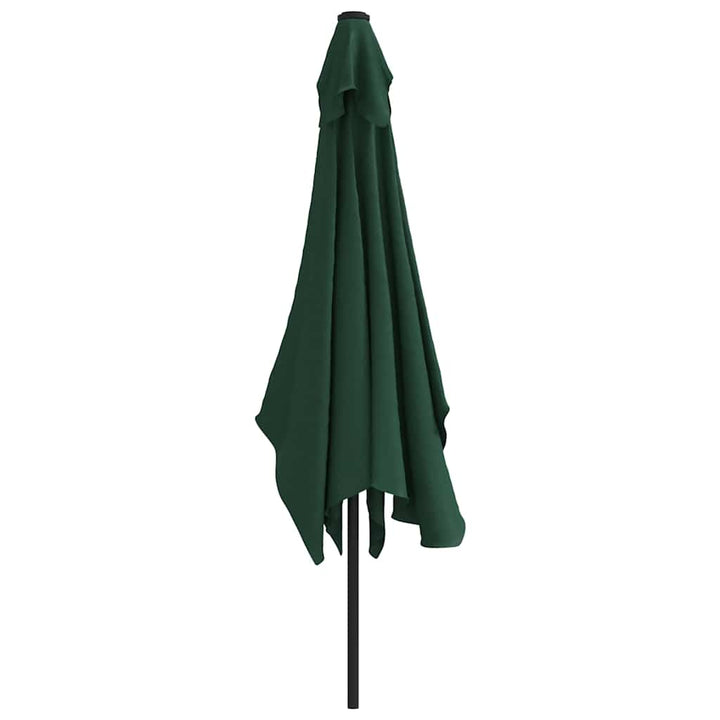 parasol 200x300 cm rektangulær grøn