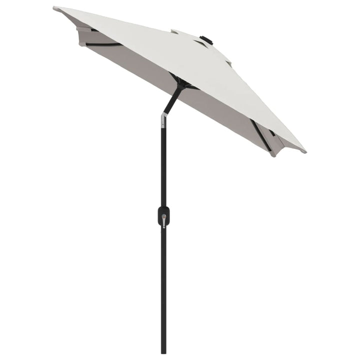 parasol 200x300 cm rektangulær sandhvid