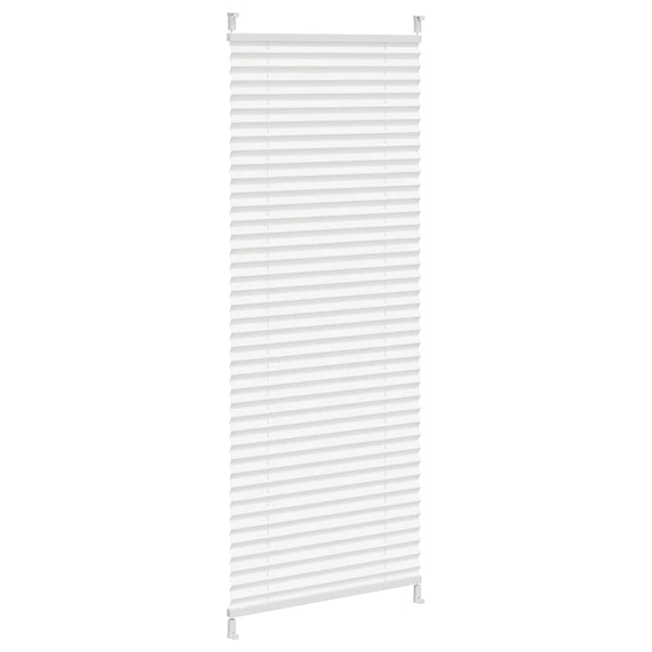 Plisserede blinde 40x150 cm hvid