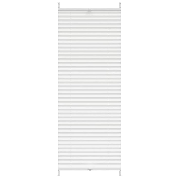 Plisserede blinde 60x100 cm hvid