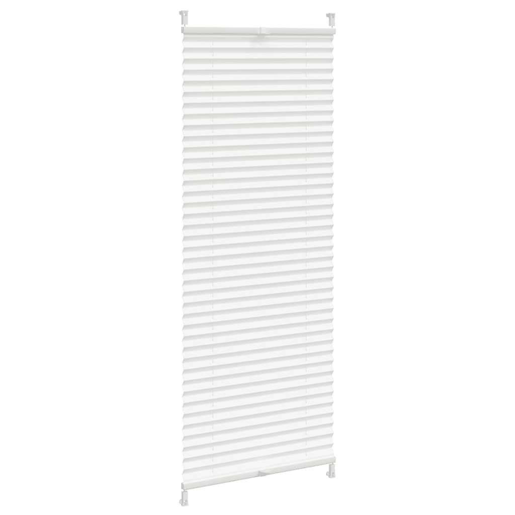Plisserede blinde 60x100 cm hvid