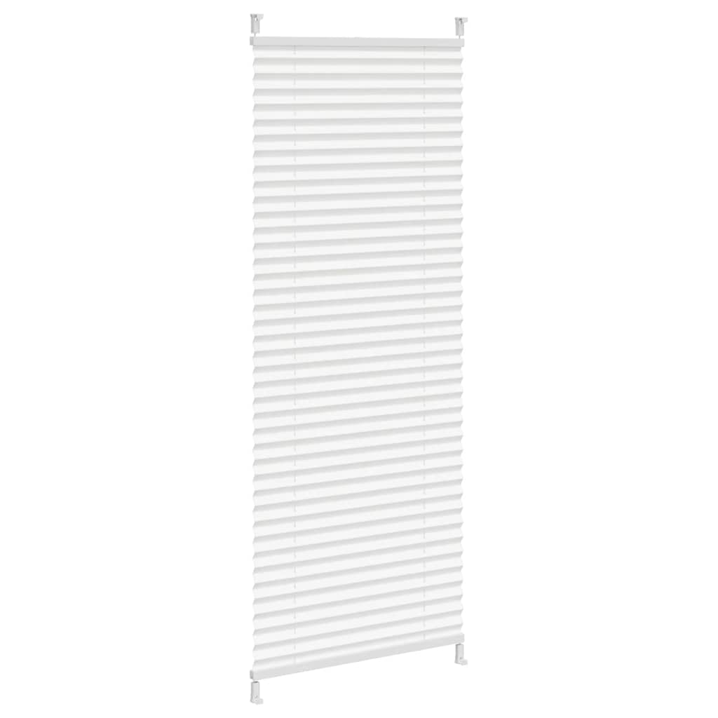 Plisserede blinde 60x100 cm hvid