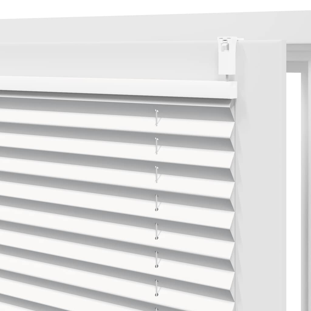 Plisserede blinde 60x100 cm hvid