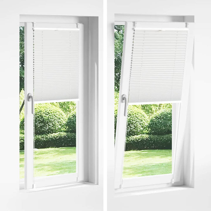 Plisserede blinde 60x100 cm hvid