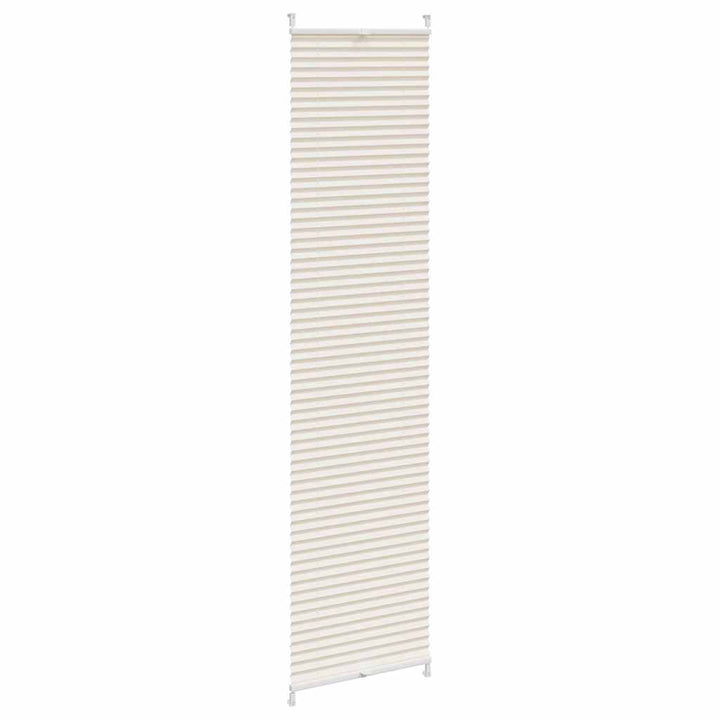 Plisseret blind 40x200 cm creme