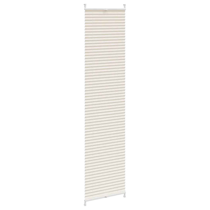 Plisseret blind 40x200 cm creme