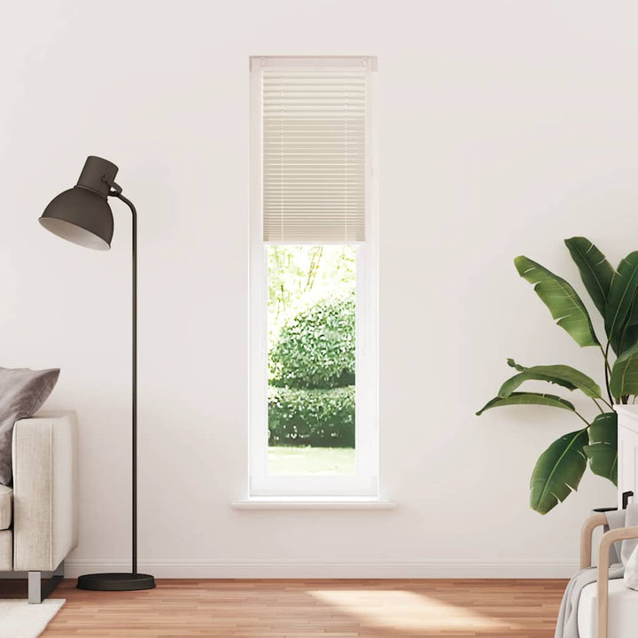 Plisseret blind 40x200 cm creme