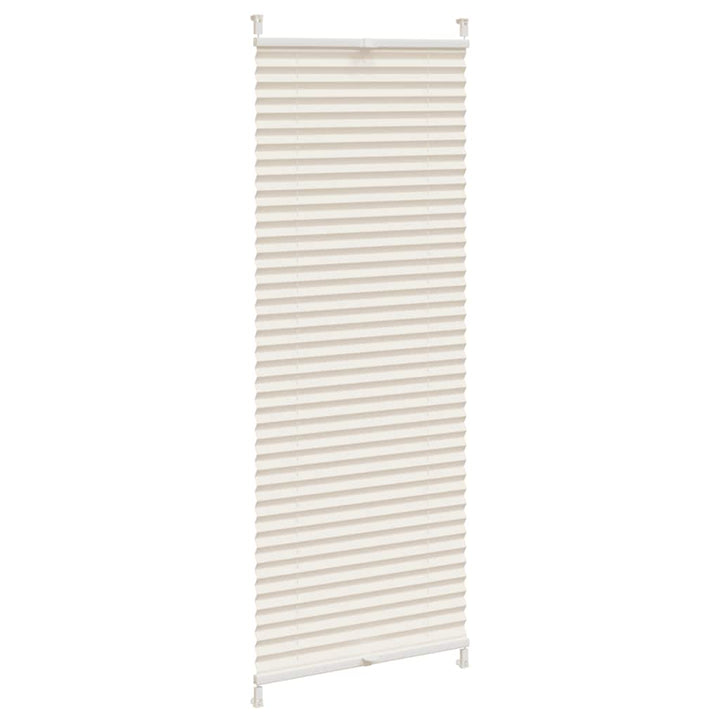 Plisseret blind 60x100 cm creme