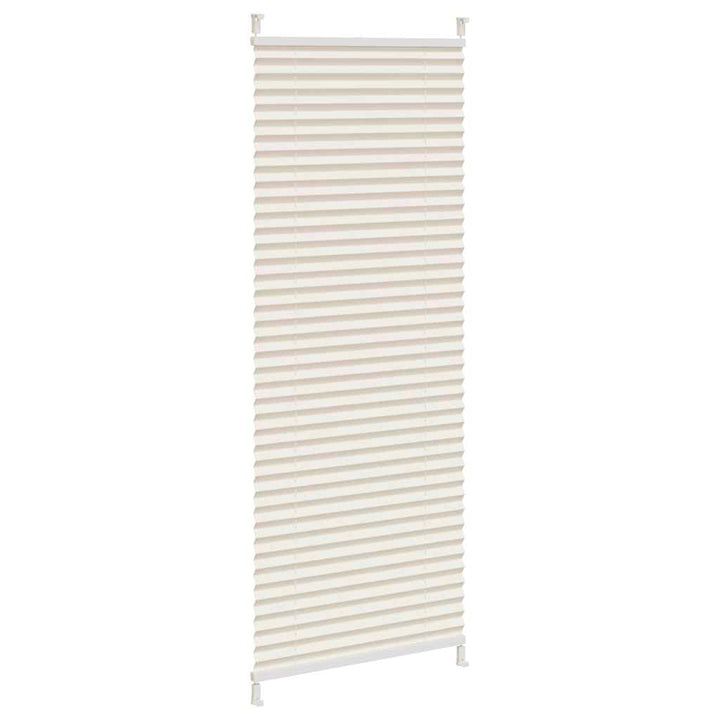 Plisseret blind 60x100 cm creme