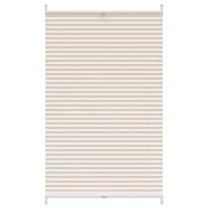 Plisseret blind 70x150 cm creme