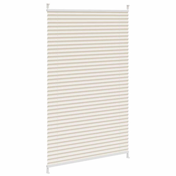 Plisseret blind 70x150 cm creme