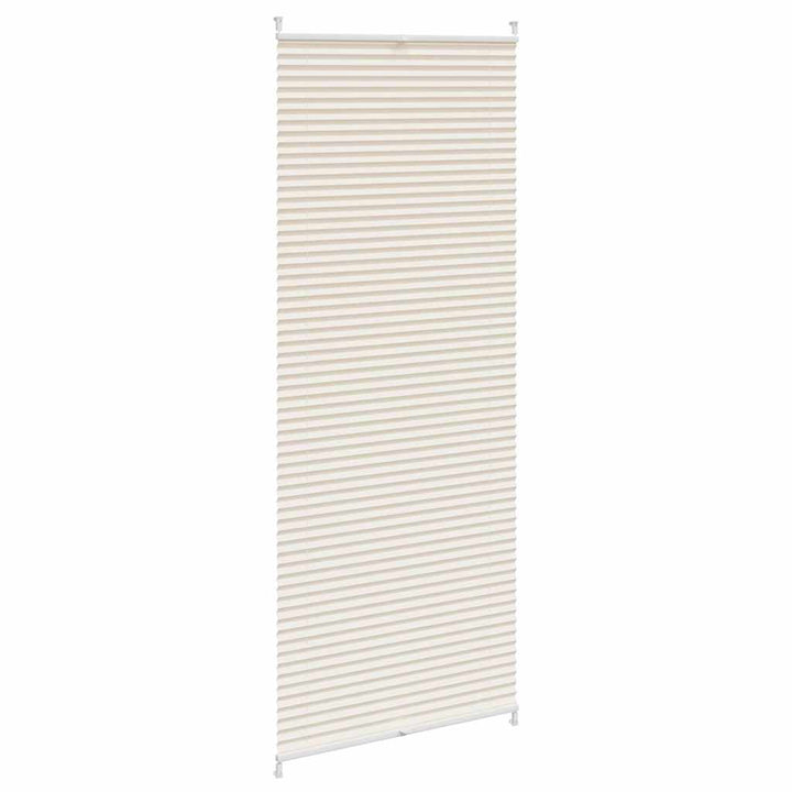 Plisseret blind 90x200 cm creme