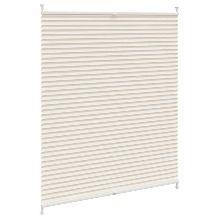 Plisseret blind 100x150 cm creme