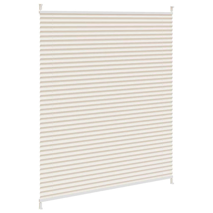 Plisseret blind 100x150 cm creme