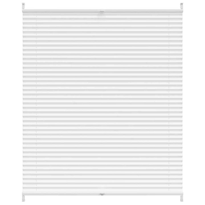 Plisseret blind 110x150 cm hvid