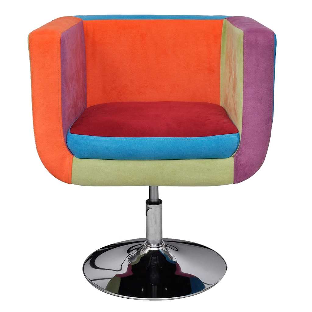 lænestol med patchworkdesign stof