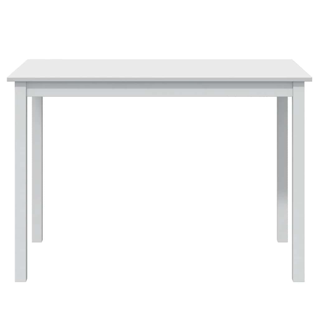 spisebordssæt i 5 dele hvid