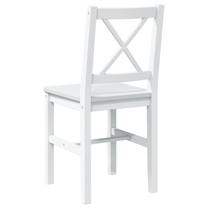 spisebordssæt i 5 dele hvid