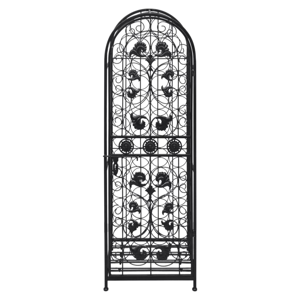 vinreol til 45 flasker metal