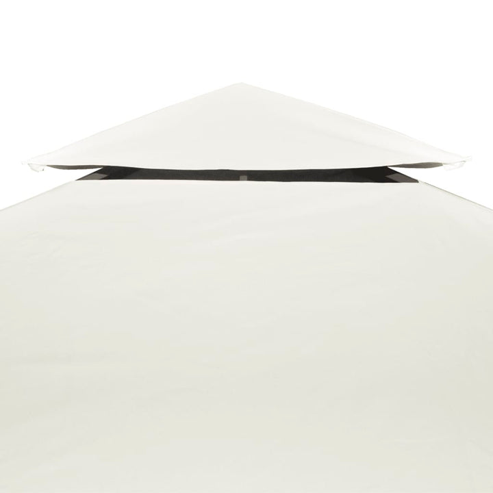 baldakin til pavillon 3x3 m 310 g/m² cremehvid