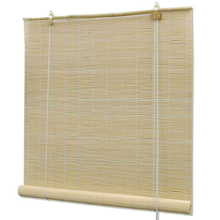 rullegardin 80x160 cm naturlig bambus
