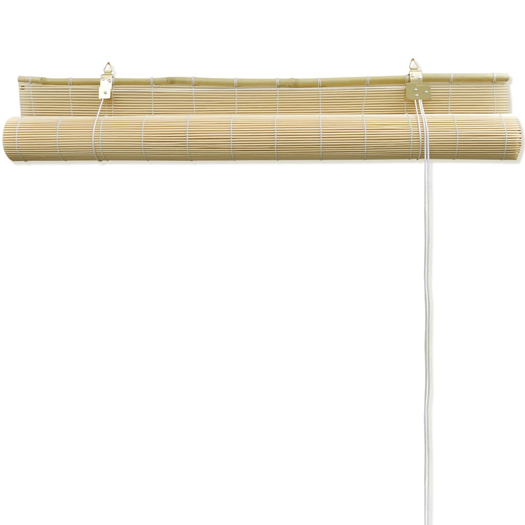 rullegardin 120x220 cm naturlig bambus