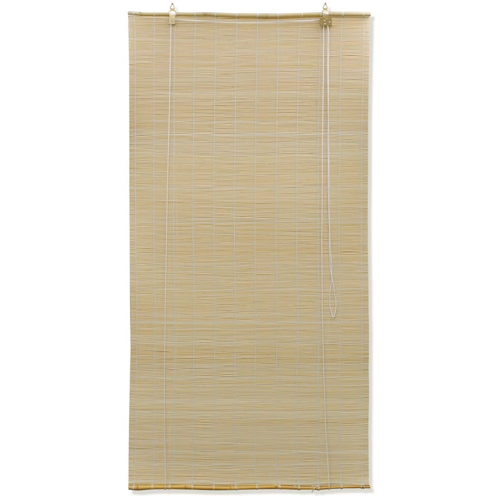 rullegardin 150x220 cm naturlig bambus