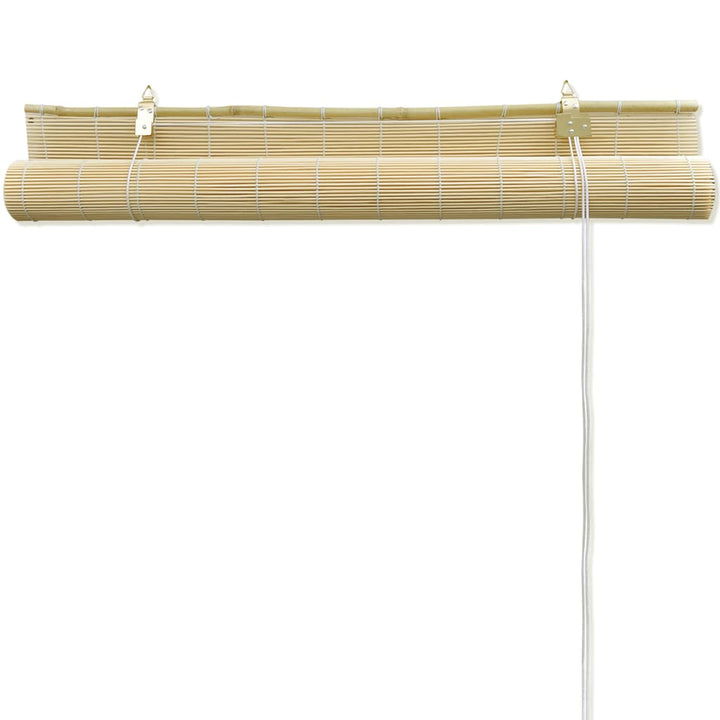 rullegardin 150x220 cm naturlig bambus