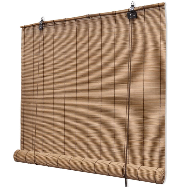rullegardin 80x160 cm bambus brun