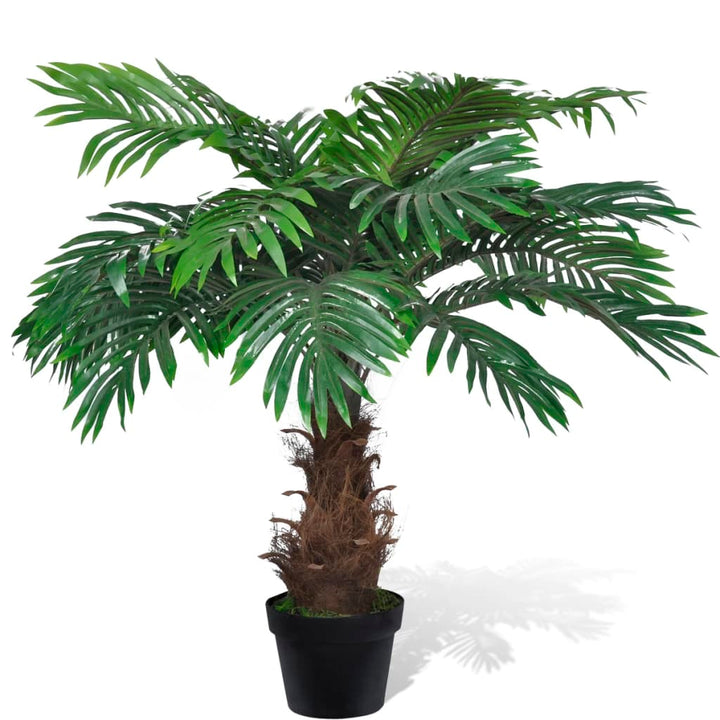 kunstig plante cycuspalme med urtepotte 80 cm