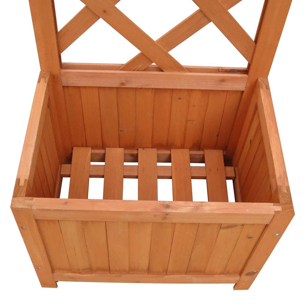 plantekasse med espalier 40 x 30 x 135 cm