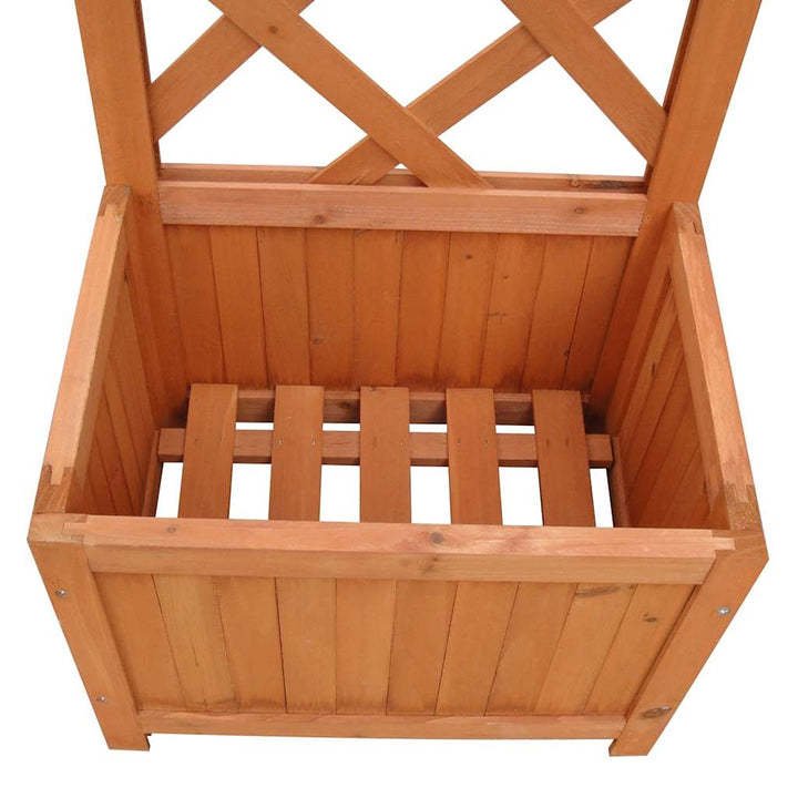 plantekasse med espalier 40 x 30 x 135 cm