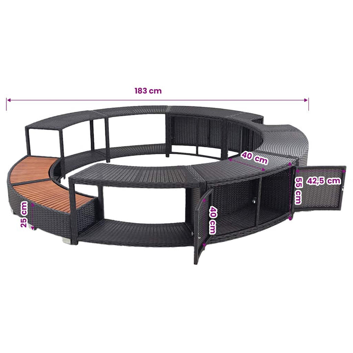 spakant polyrattan sort