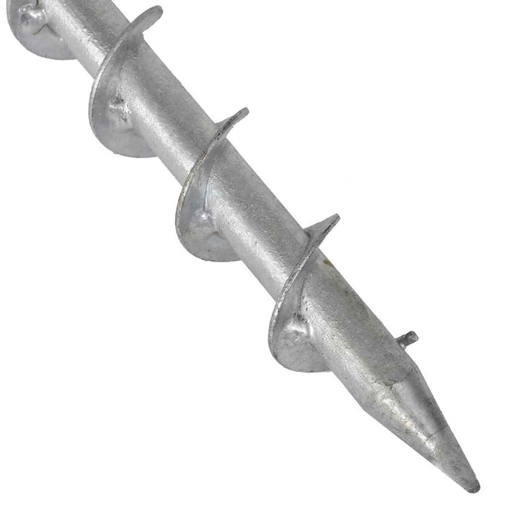 parasolholder 55 cm galvaniseret stål