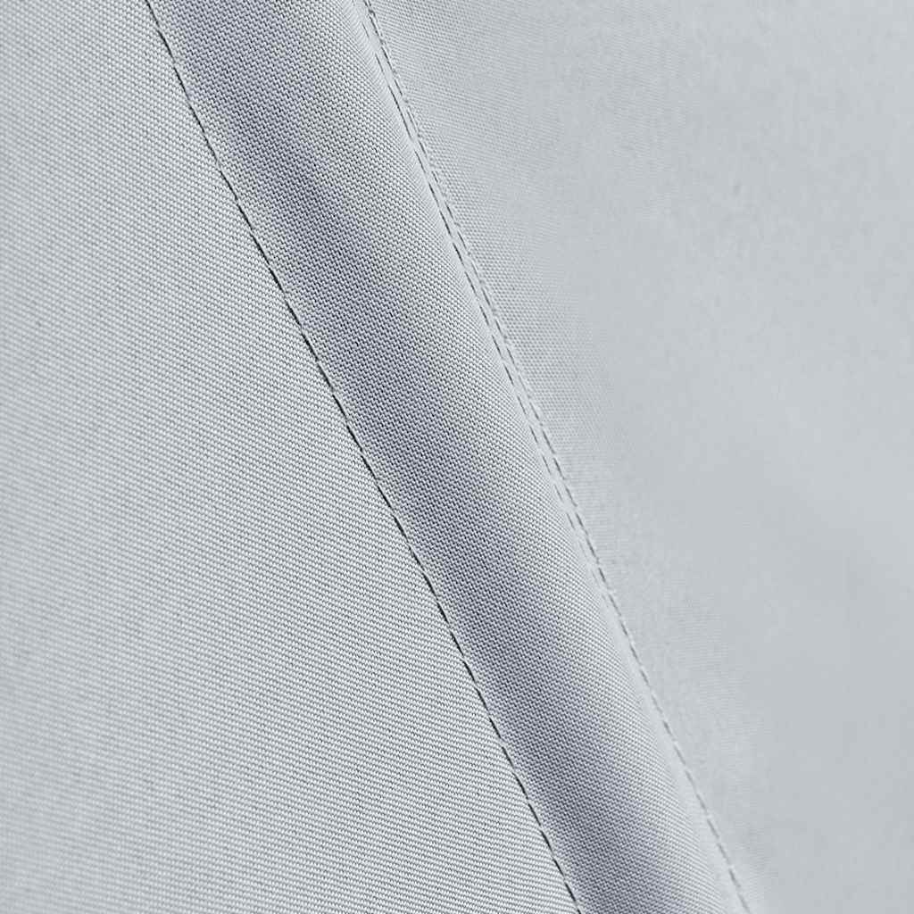 sammenklappelig sidemarkise til altan grå 140 x 140 cm