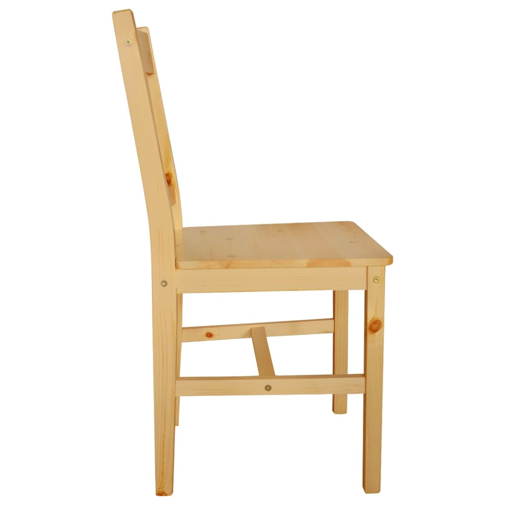spisebordsstole 6 stk. fyrretræ